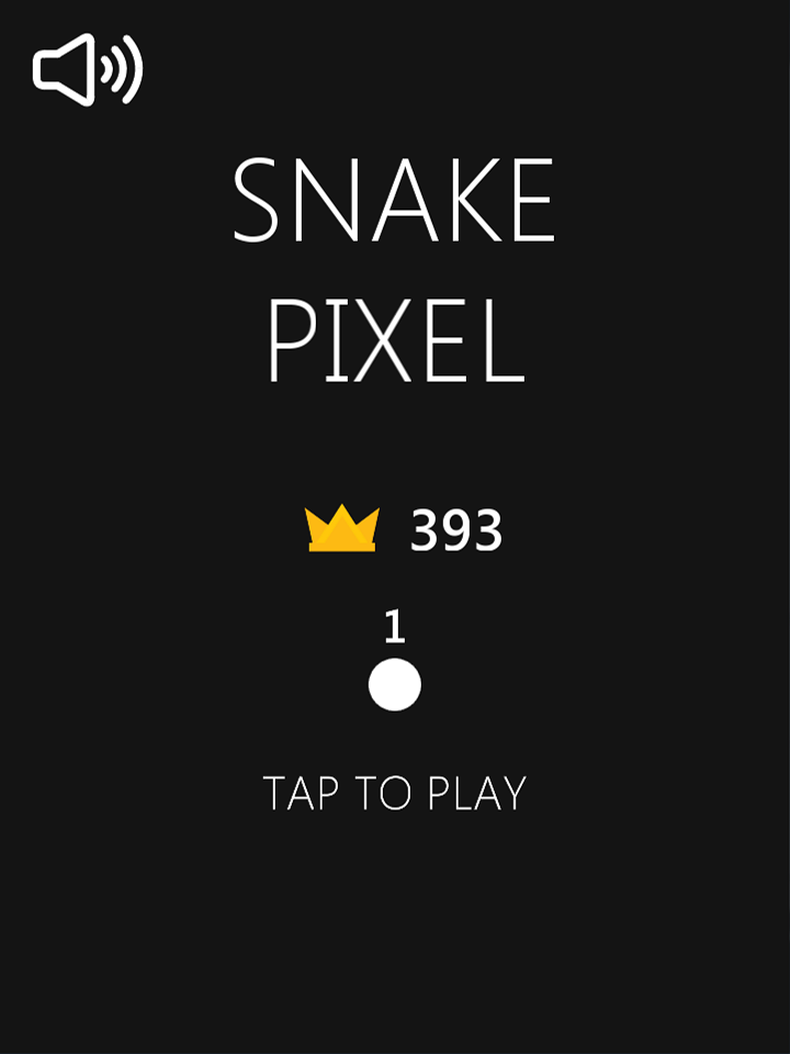 Snake Pixel Game Screenshot