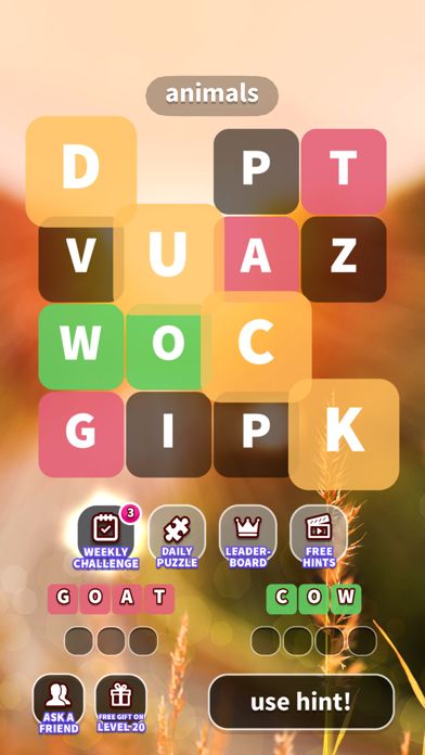 Screenshot 1 of WordWhizzle Pop - word search 