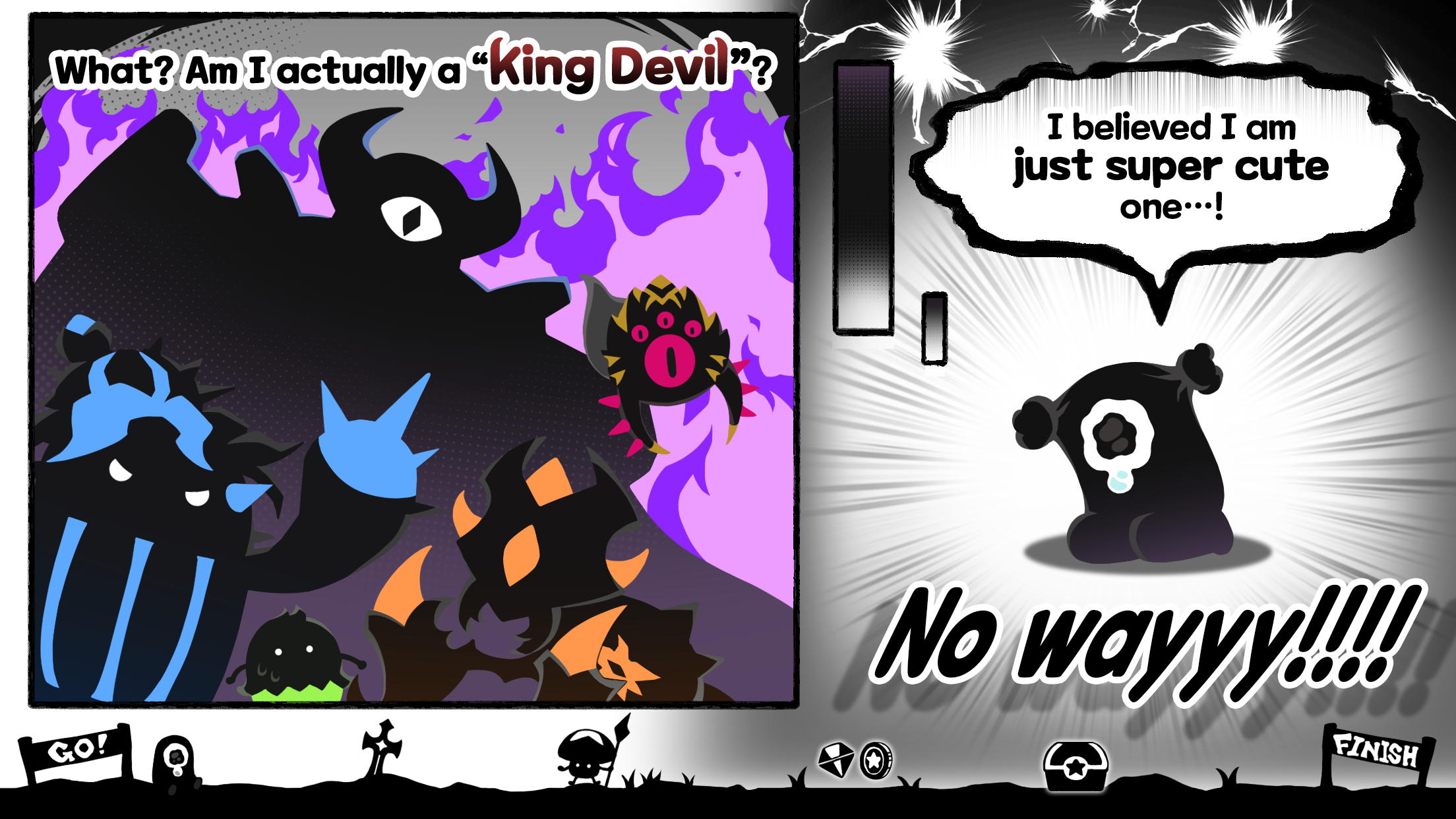 Awesome Devil: Idle RPG! Game Screenshot