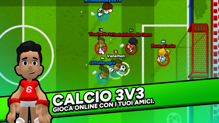 Screenshot 1 of FlatSoccer: Gioco di calcio 1.6.0