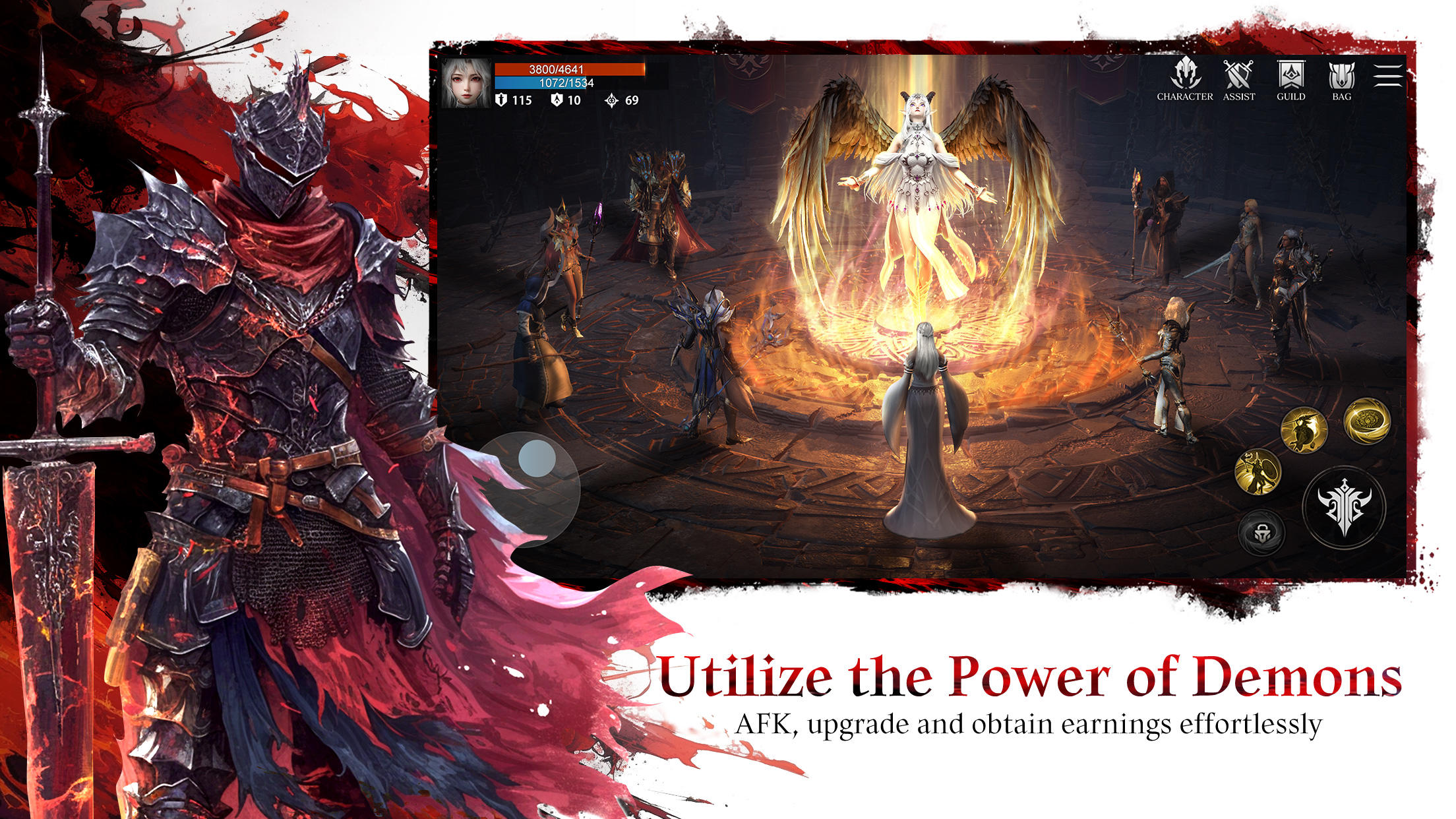 Devil Athena: Dark Olympus Game Screenshot