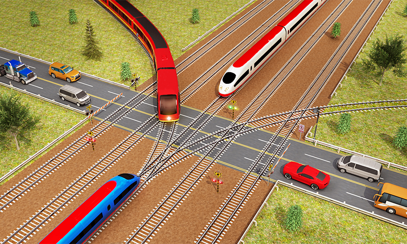 Indian Train City Pro Driving : Train Game Game Screenshot