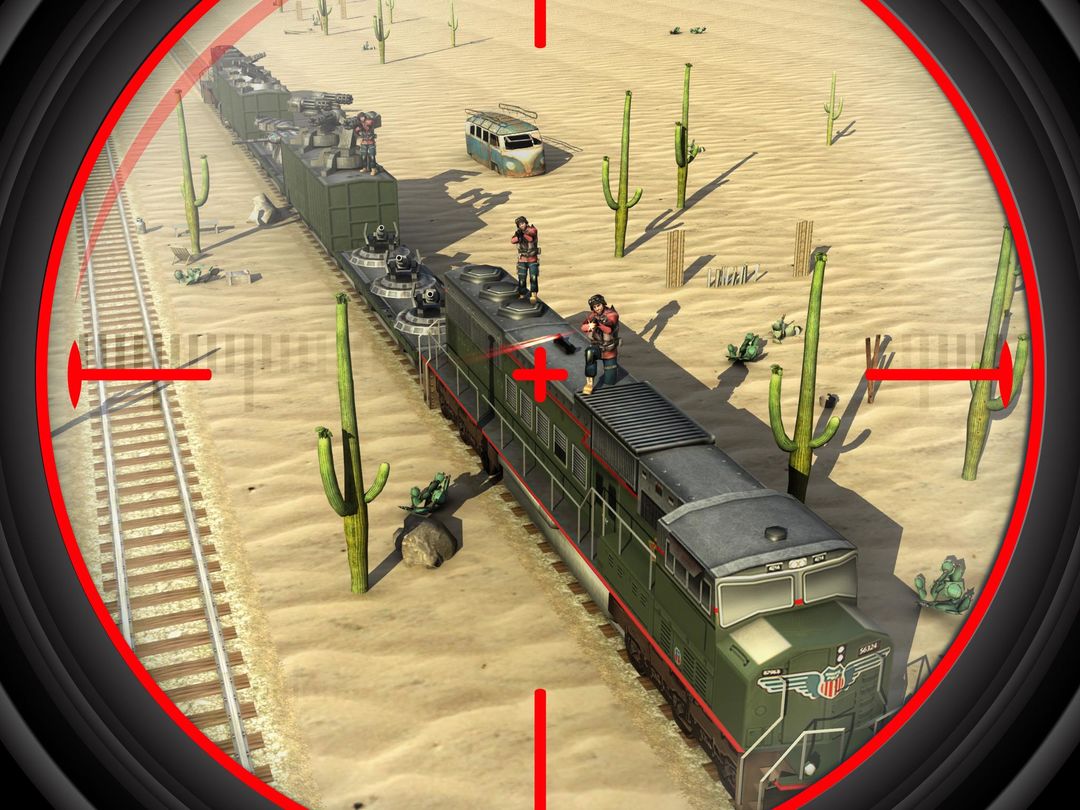 Ultimate Shooter: Train Sniper 게임 스크린 샷