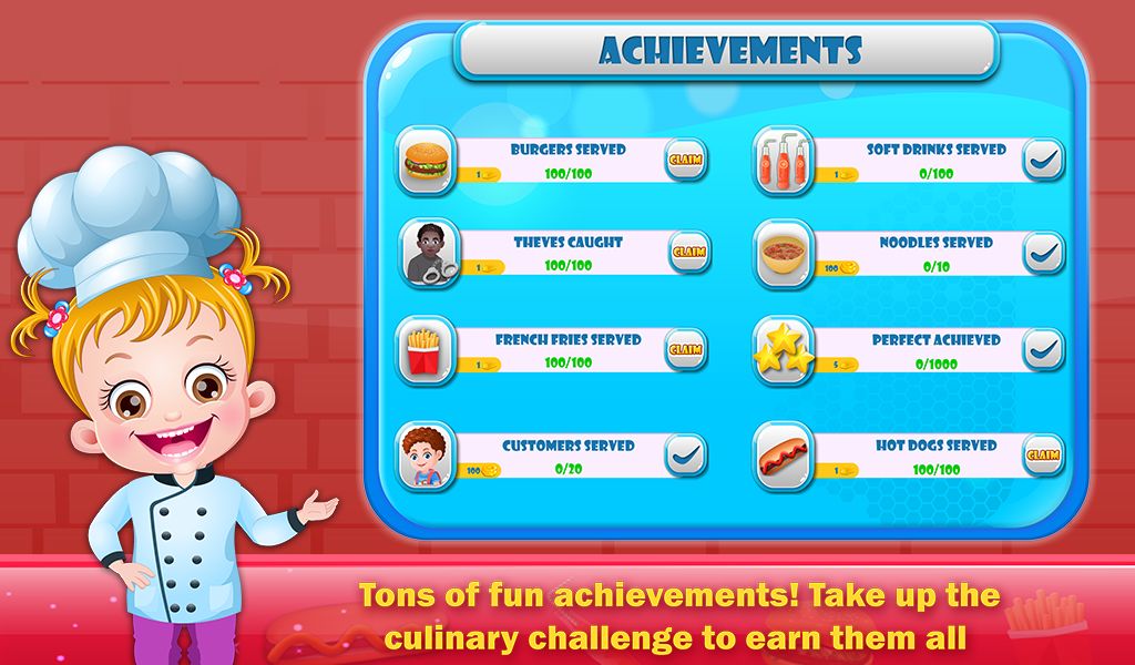 Baby Hazel Food Truck screenshot game
