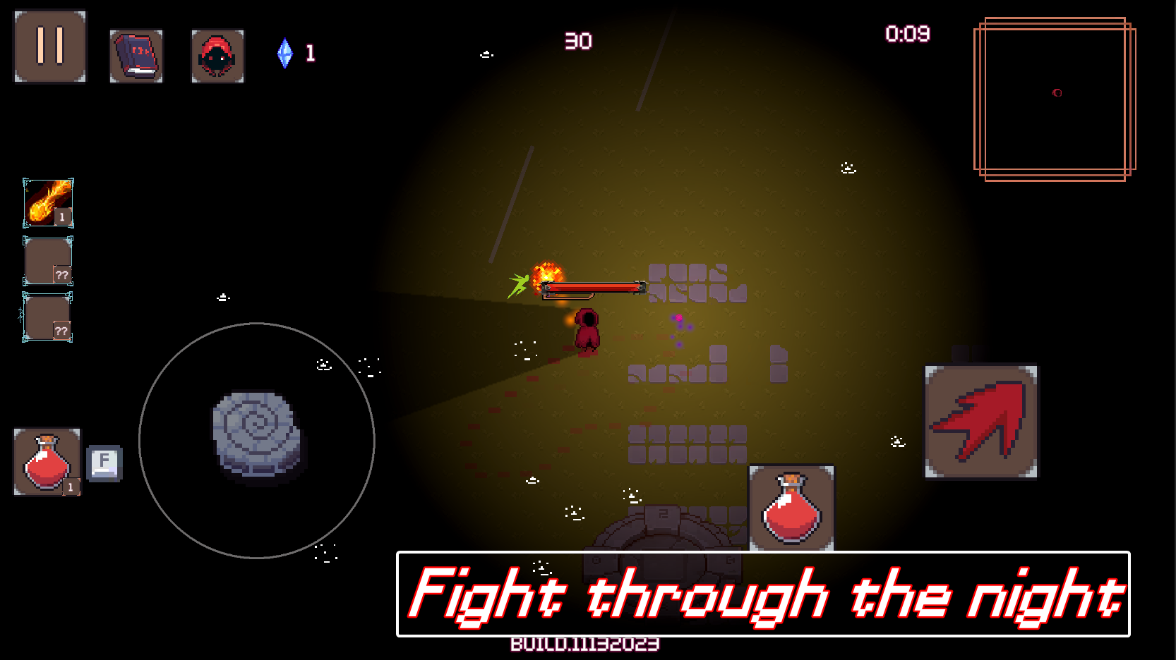 Buried Survivor Roguelike Game Screenshot
