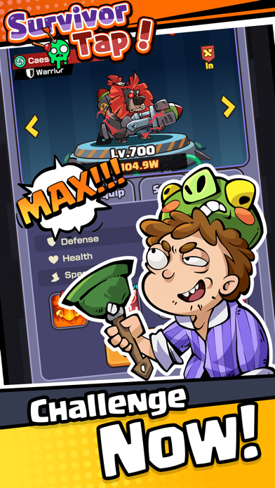 Survivor!.tap Game Screenshot