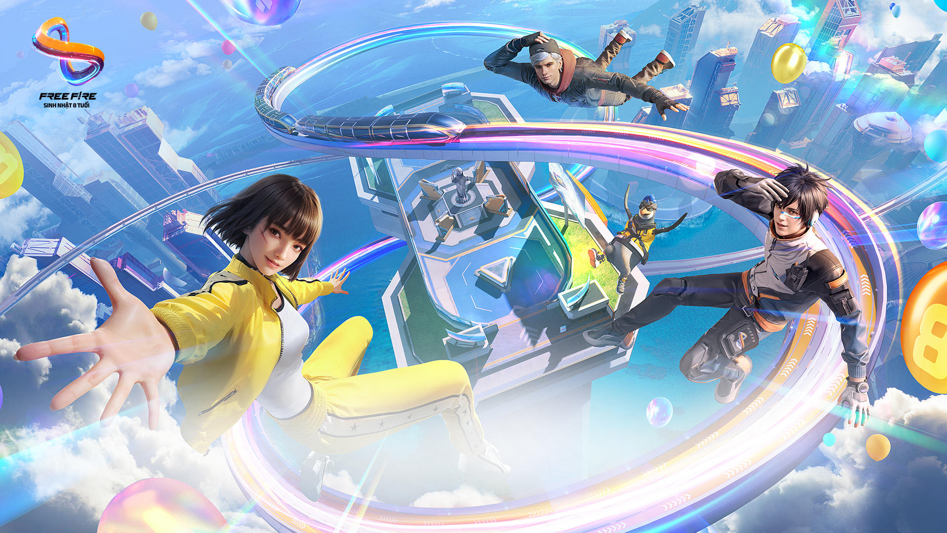 Banner of Free Fire - Sinh Nhật 8 Tuổi! 