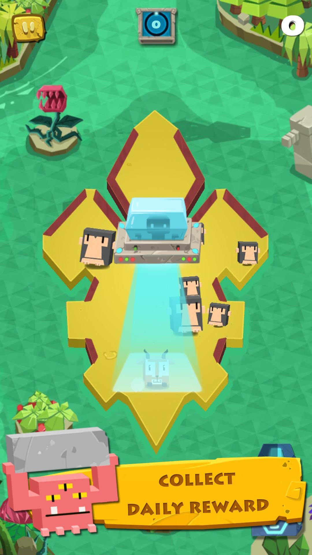 Floating Islands Crasher Game Screenshot
