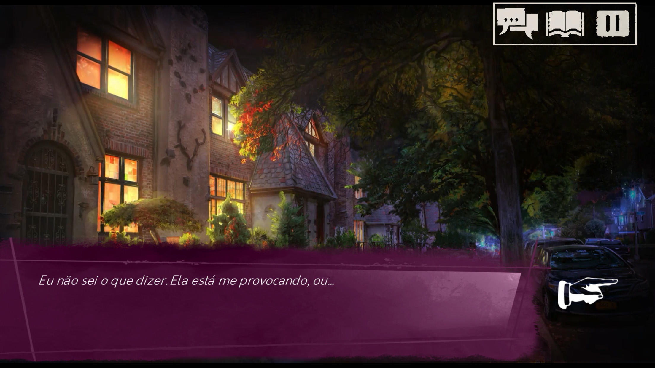 Captura de Tela do Jogo Vampire: The Masquerade - SoNY