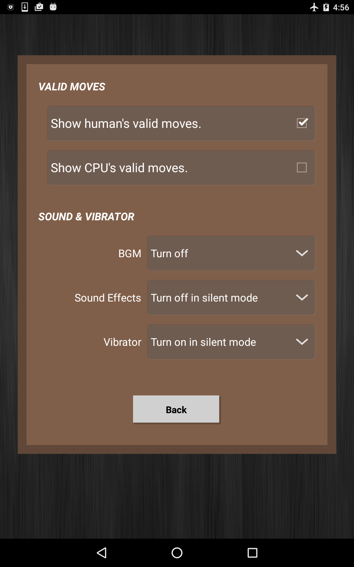 Captura de Tela do Jogo Ultima Reversi