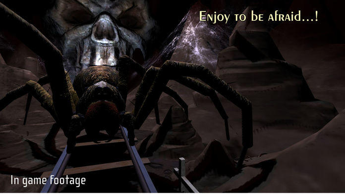 Darkness RollerCoaster VR Game Screenshot