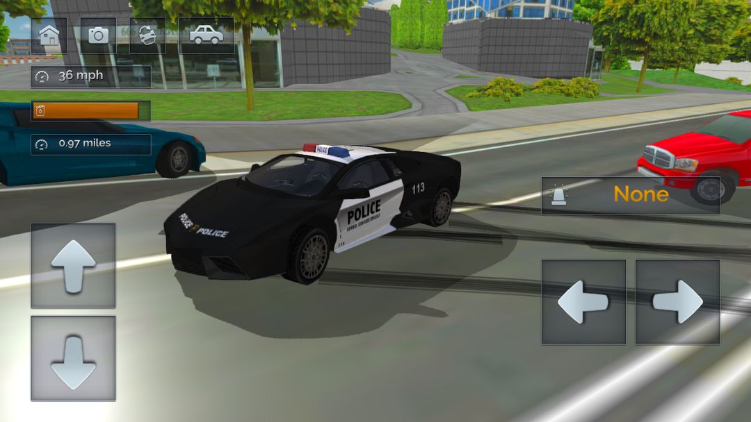 Police Chase - The Cop Car Driver 게임 스크린 샷