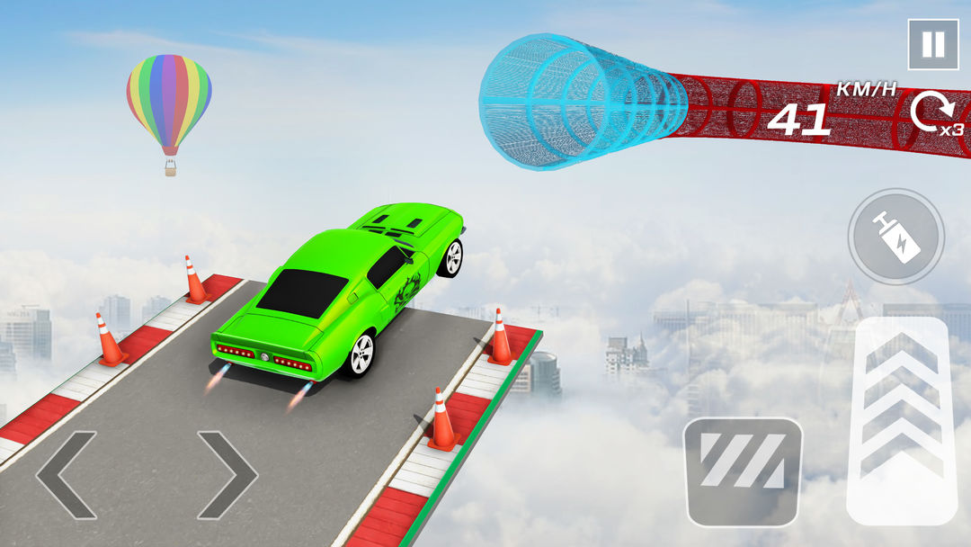 Screenshot of Car Games 3D - GT Car Stunts