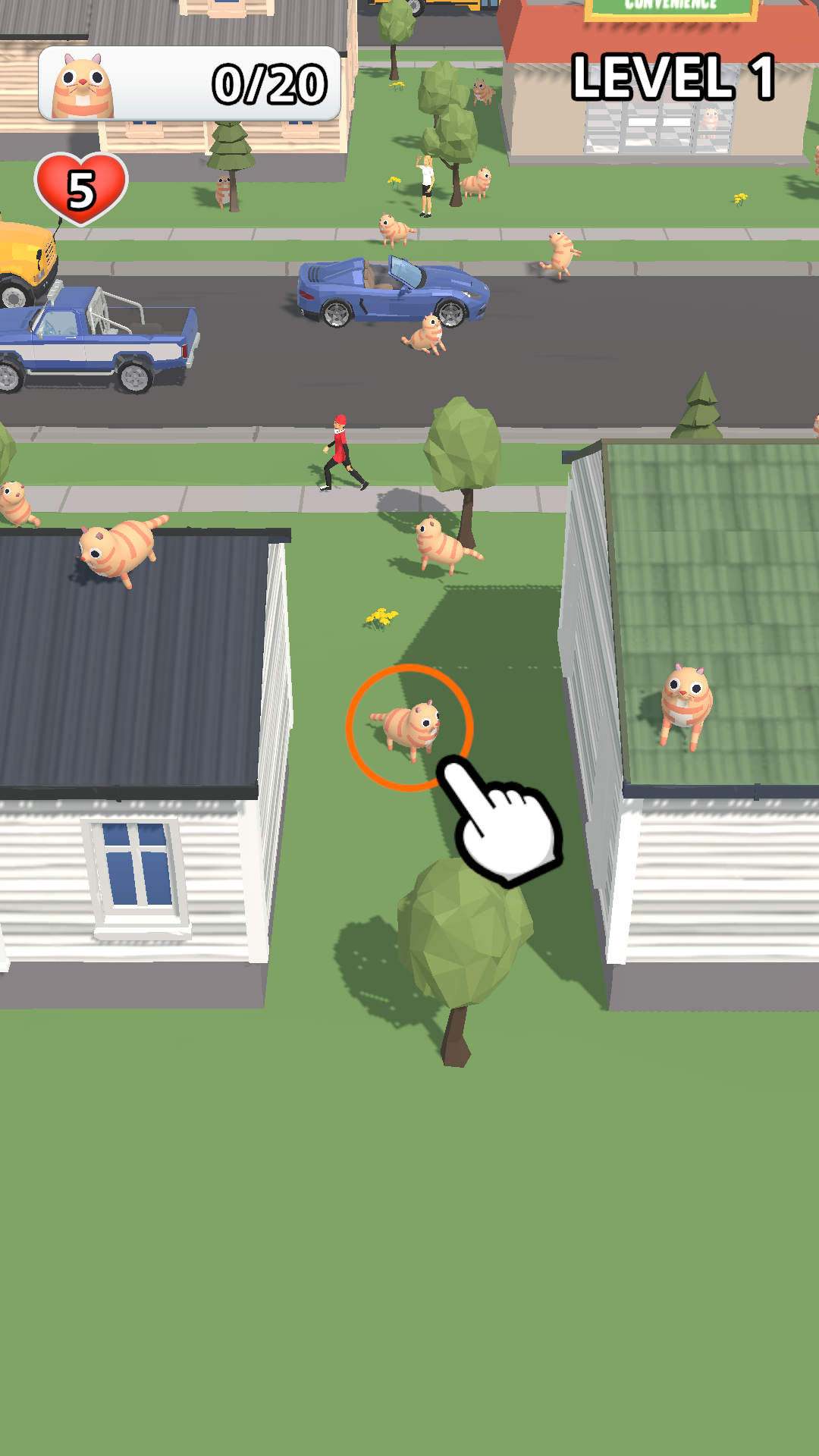 Peek a Paw Game Screenshot