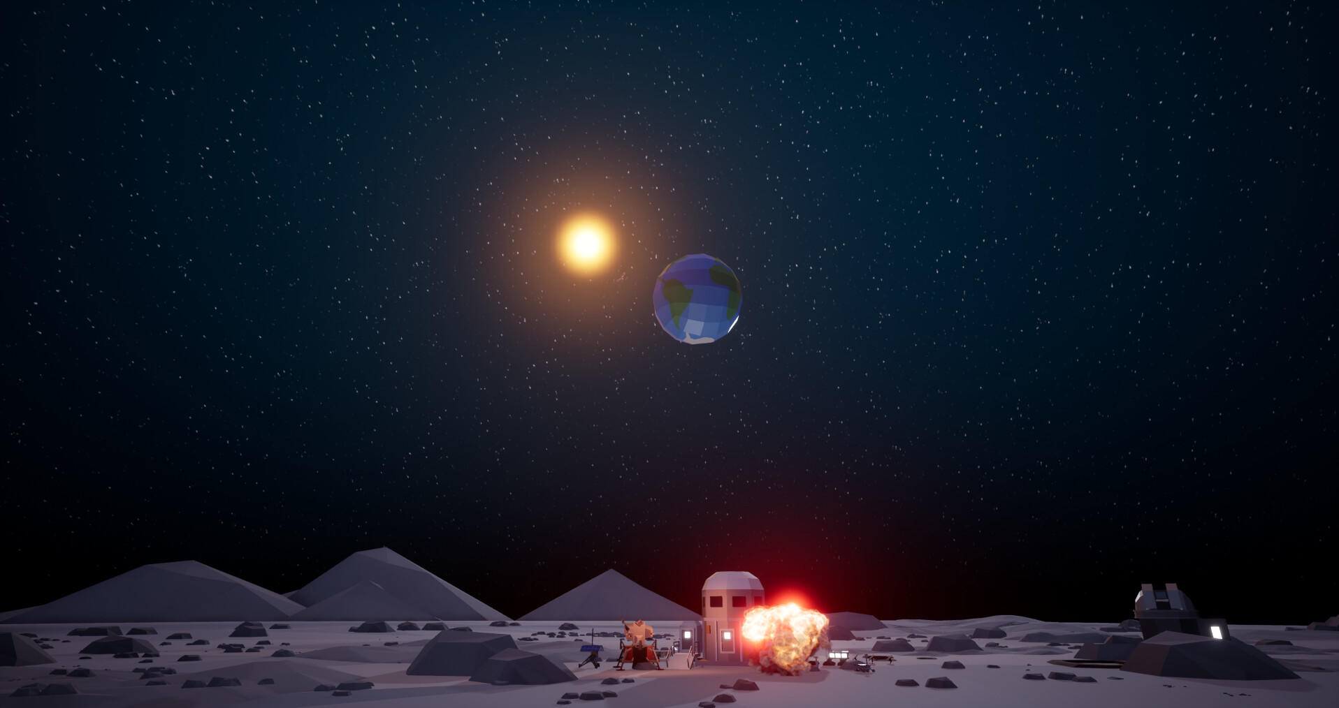 Screenshot of Fireworks Frenzy