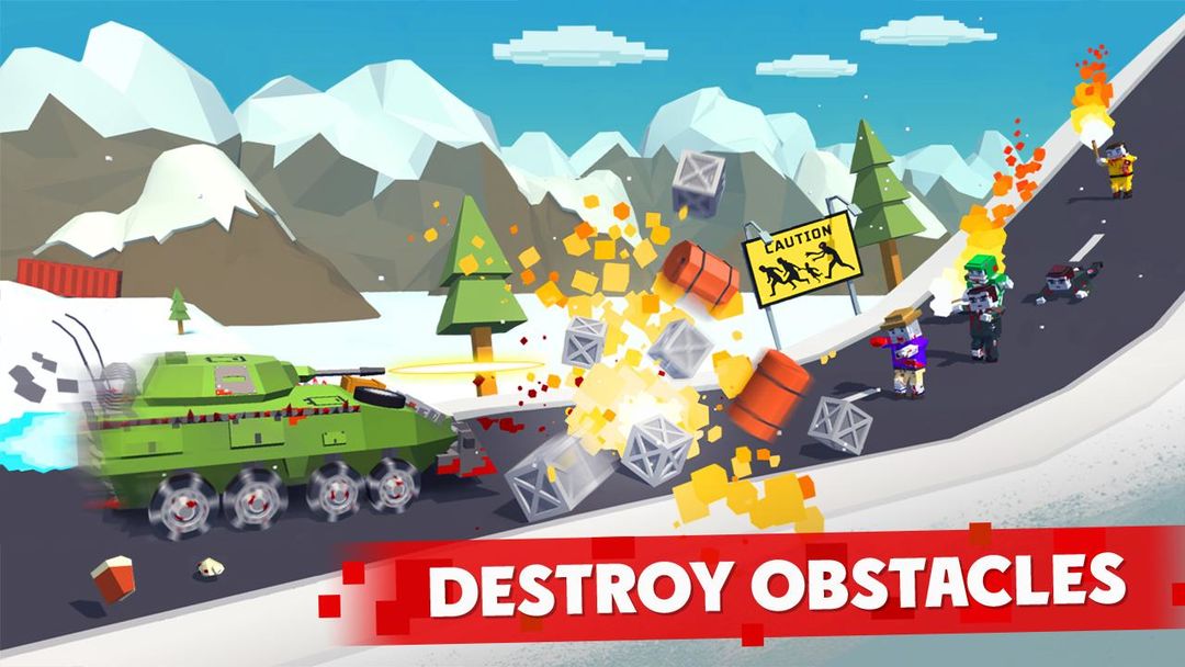 Zombie Derby: Pixel Survival ภาพหน้าจอเกม
