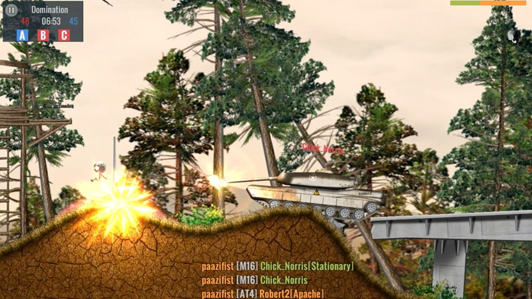Screenshot of Stickman Battlefields