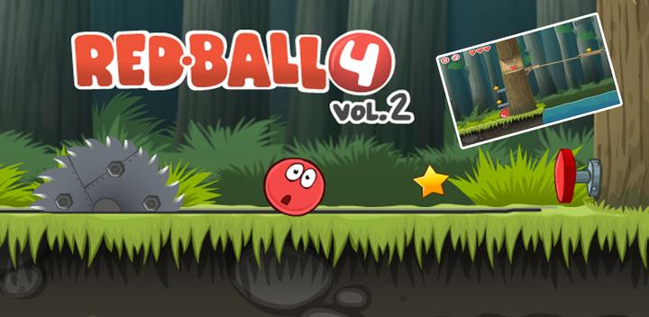 Banner of Red Jump Ball 4 Vol 2: Red ball Adventure 1.0.1