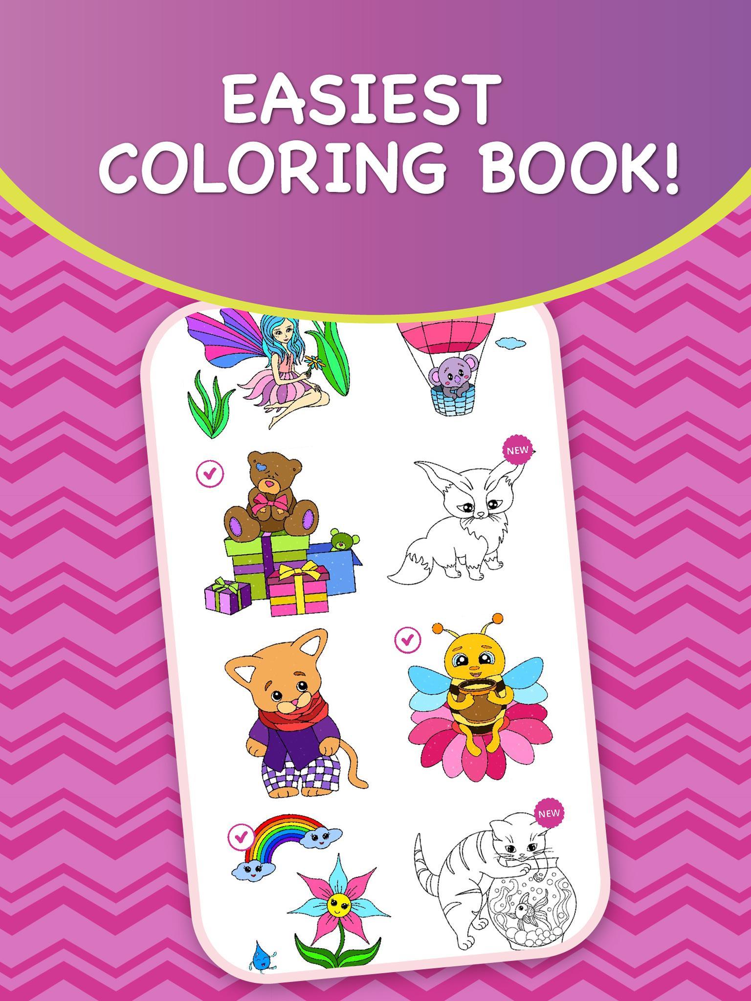 Screenshot of Magic Color - kids coloring book by numbers