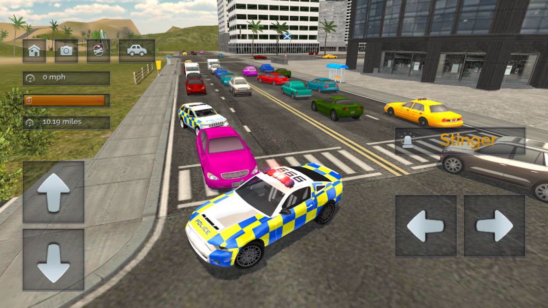 Screenshot of Police Car Driving - Police Chase