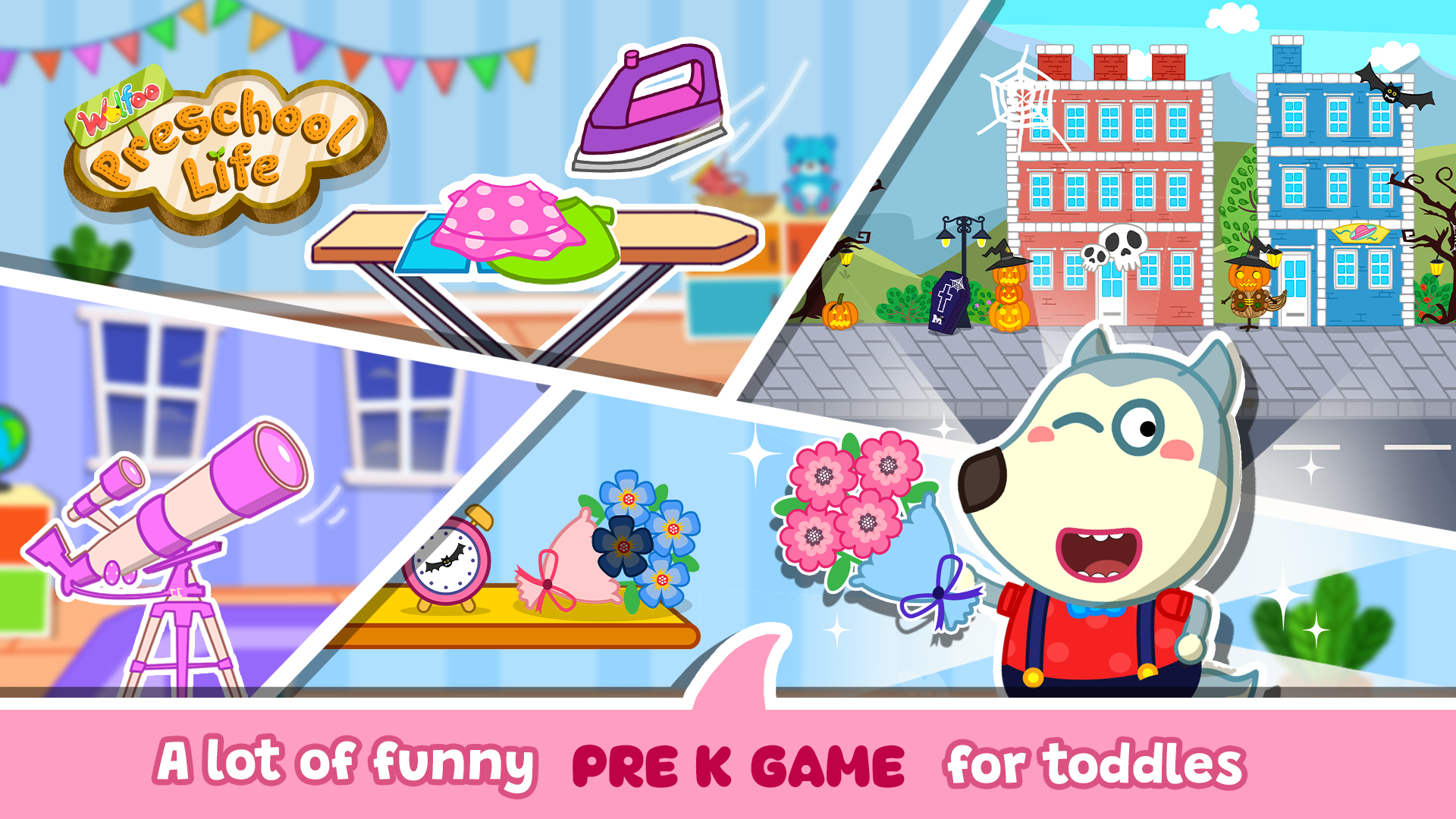 Screenshot 2 of Wolfoo's Life: Pre K Learning 1.0.6