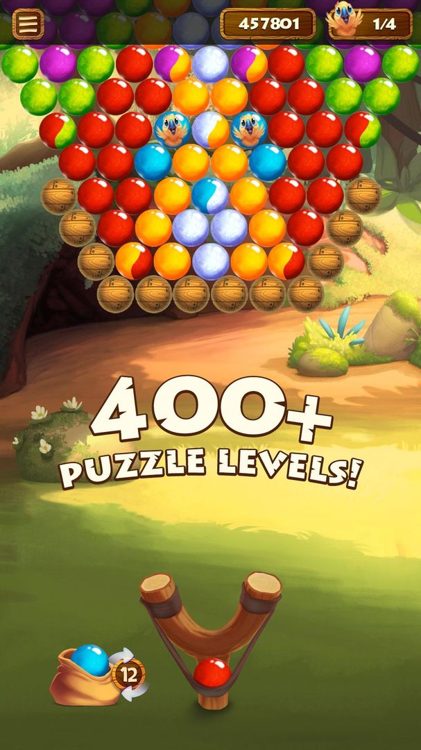 Screenshot of Forest Bubble Shooter Rescue