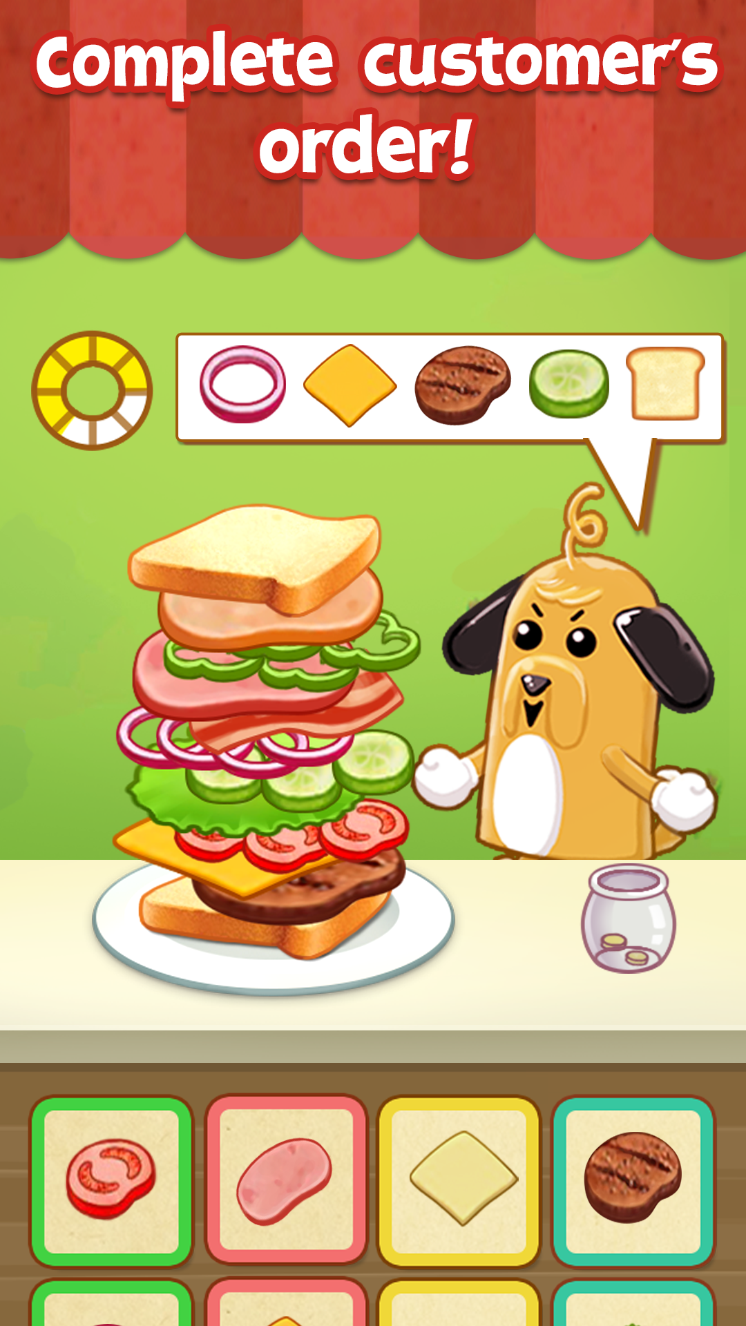 Screenshot of Tower Sandwich-Sandwich Shop-Fun Tycoon Game