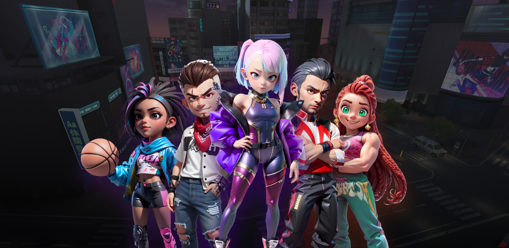 Banner of SimDunk-3v3 real competition 