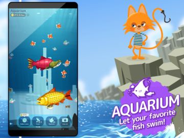 Скриншот игры Oliver, the Fishing Cat