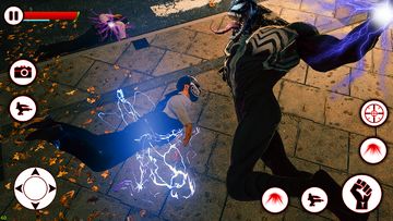 Black spider Rope Hero Battle Game Screenshot