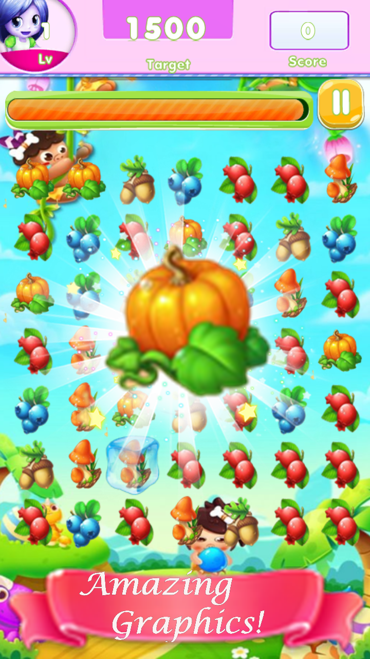 Screenshot of Fruit Storm