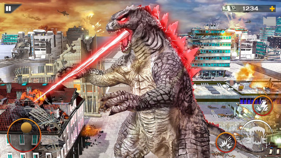괴물 공룡 진화: 왕 콩 계략 2021 년 게임 스크린 샷