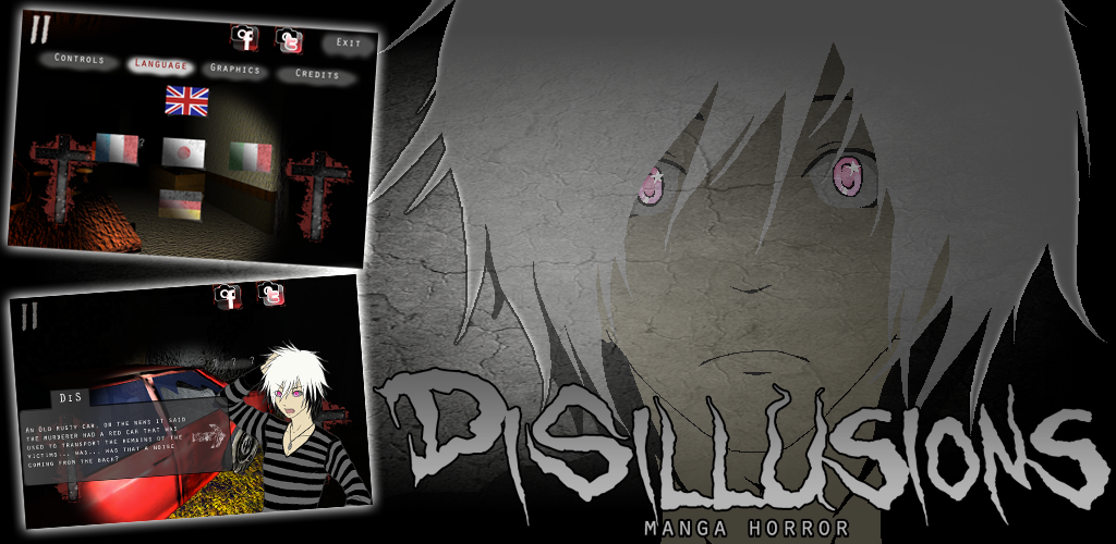 Banner of Disillusioni Manga Horror Lite 4.3