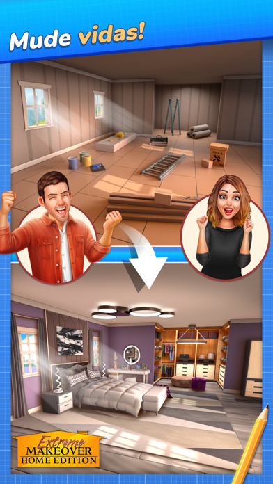 Captura de Tela do Jogo Extreme Makeover: Home Edition