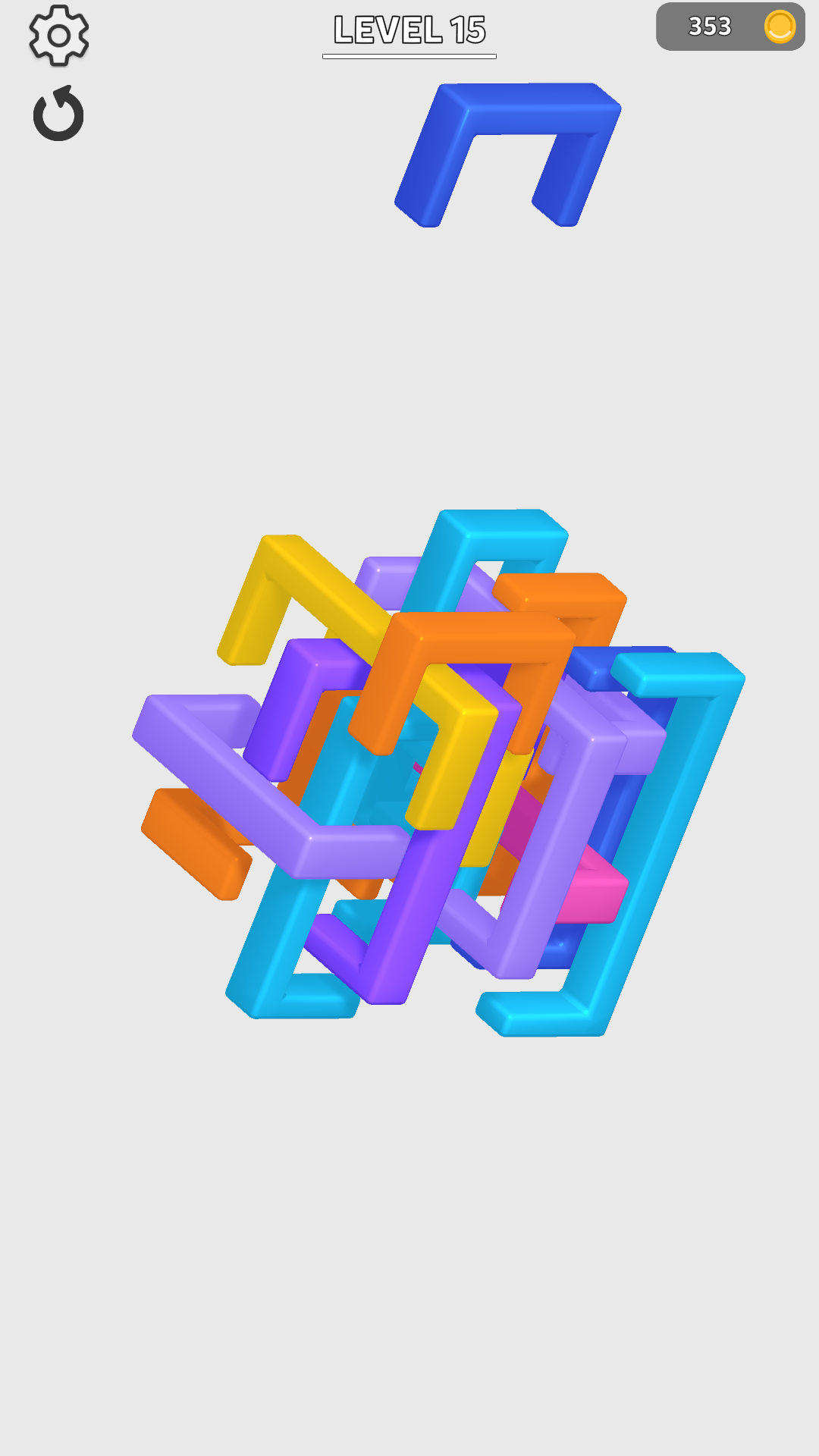 Screenshot of U Shape Puzzle