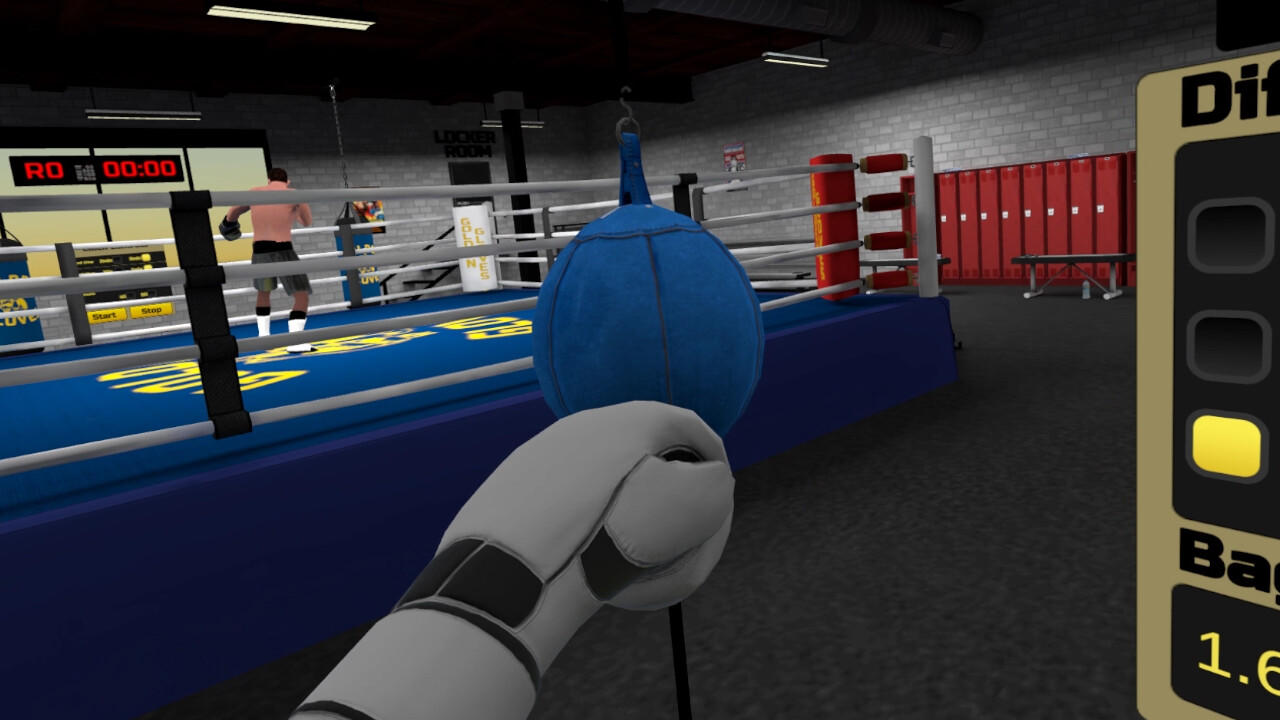 Screenshot of Golden Gloves VR