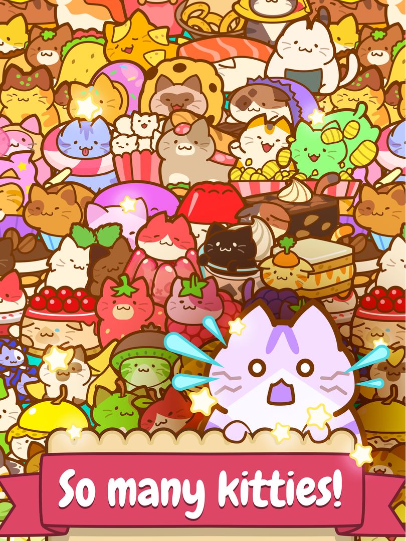 Screenshot of Food Cats - Rescue the Kitties!