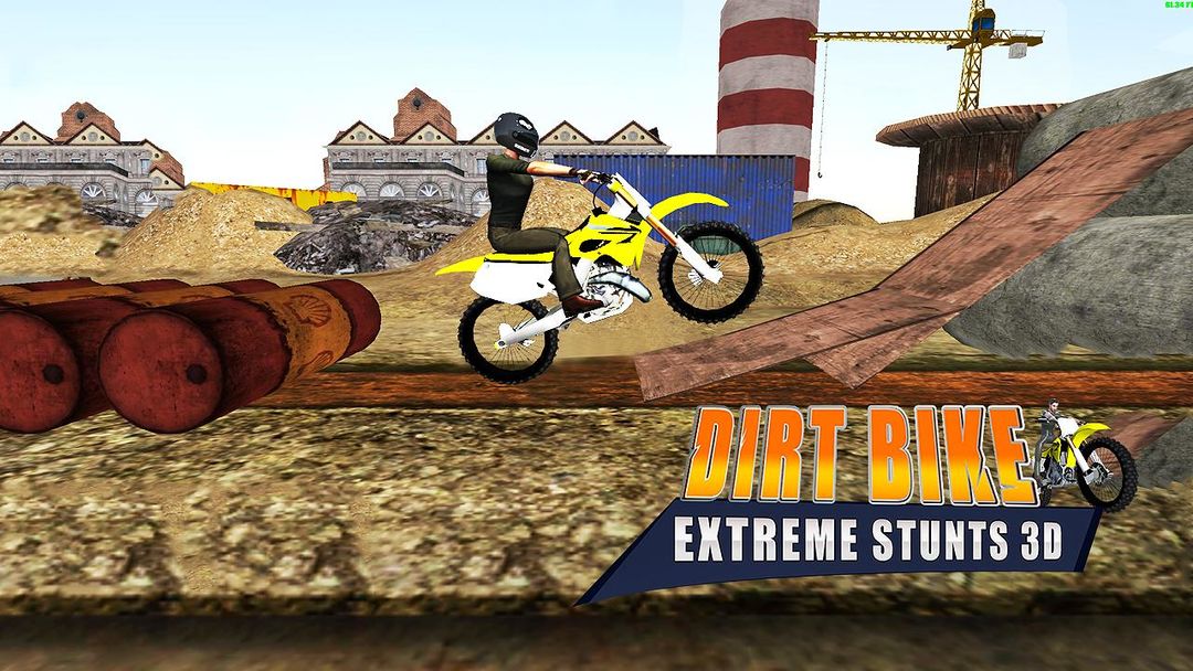 Screenshot of Dirt Bike : Extreme Stunts 3D