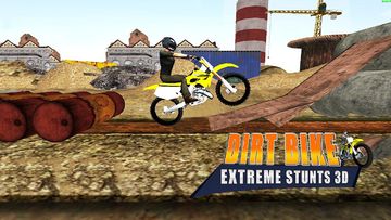 Dirt Bike : Extreme Stunts 3D Game Screenshot