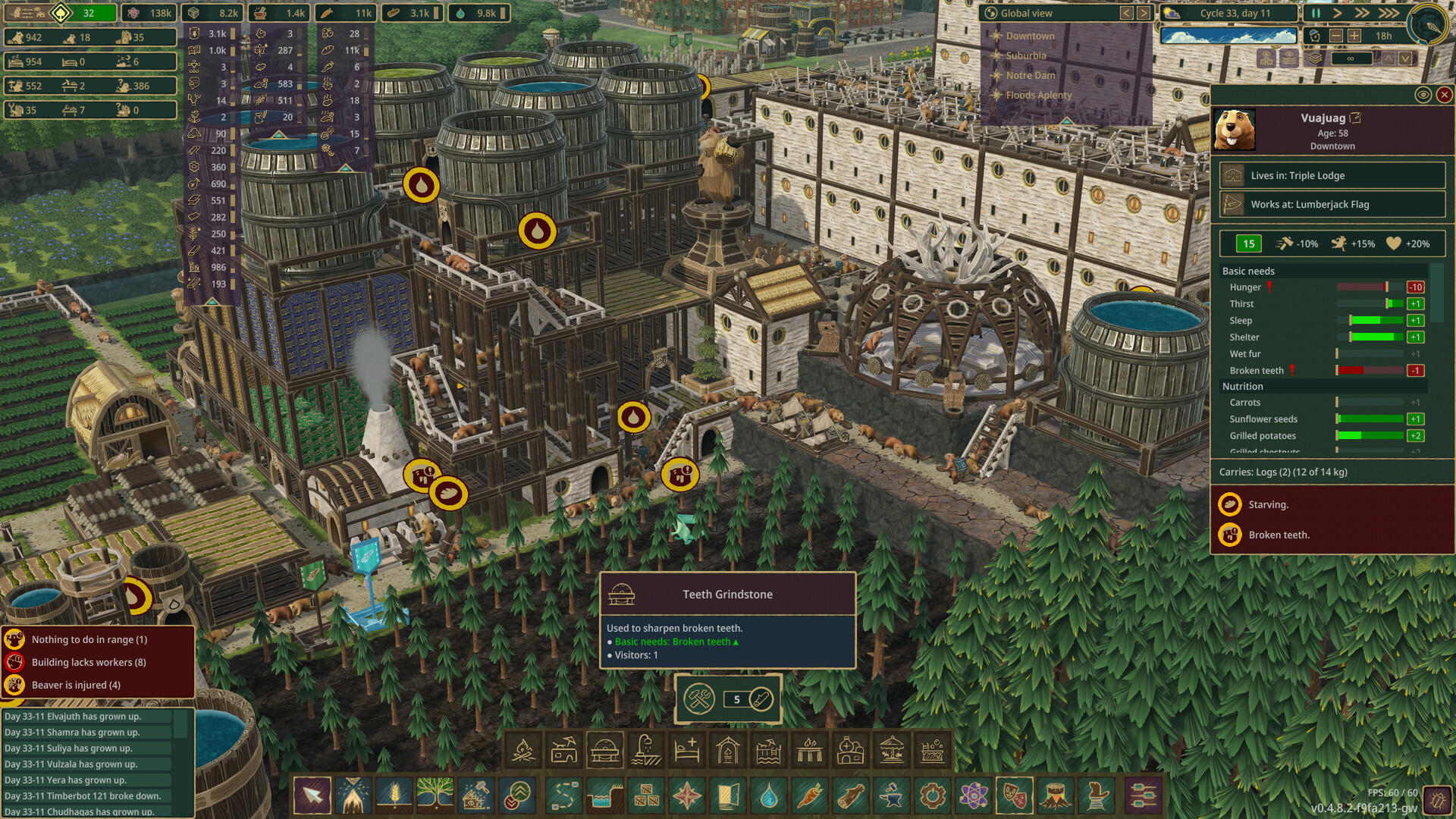 Timberborn screenshot game