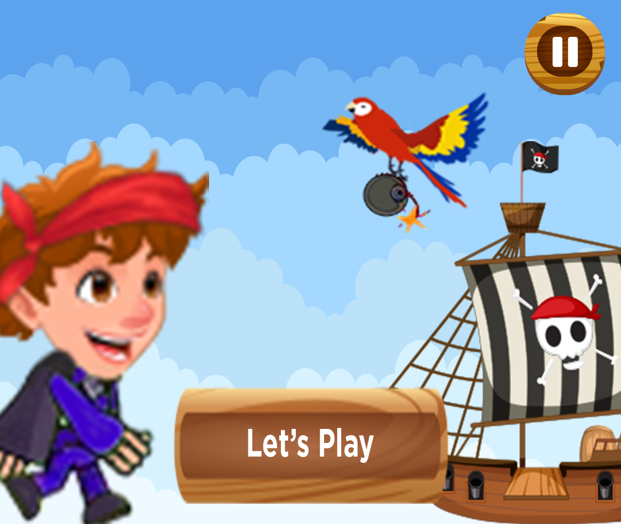 Pirate Master Run coin Rush Game Screenshot