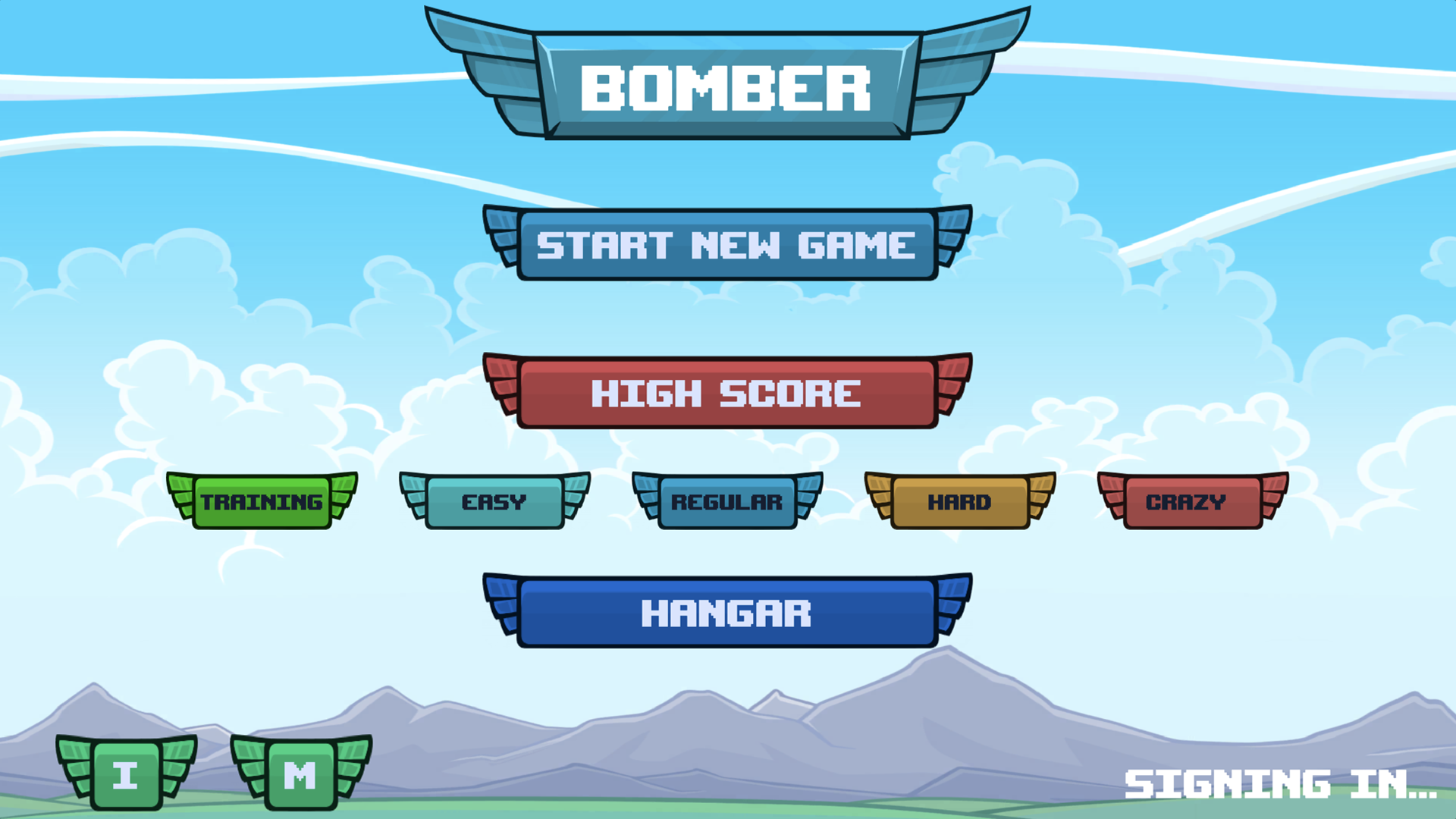 Bomber 게임 스크린샷