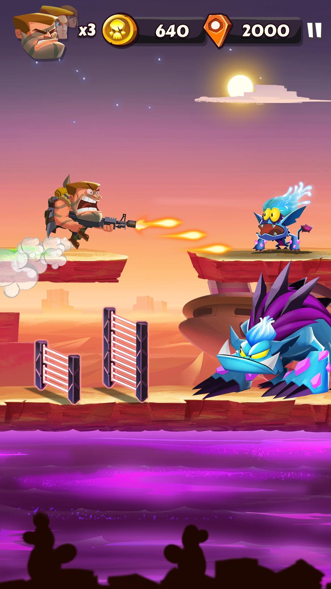 Band of Badasses: Run & Shoot Game Screenshot