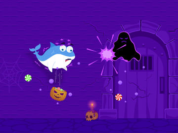 Baby Shark - Candy Challenge Game Screenshot