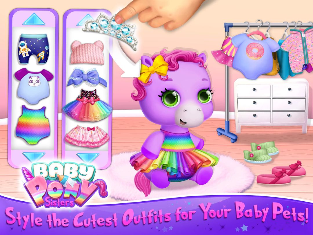 Screenshot of Baby Pony Sisters