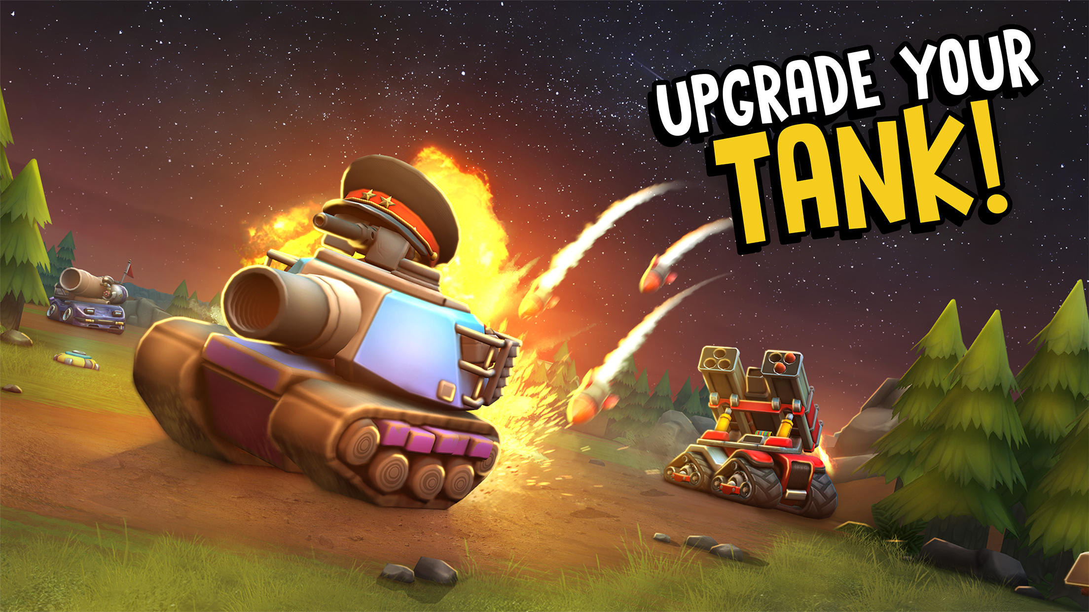 Pico Tanks: Multiplayer Mayhem Game Screenshot