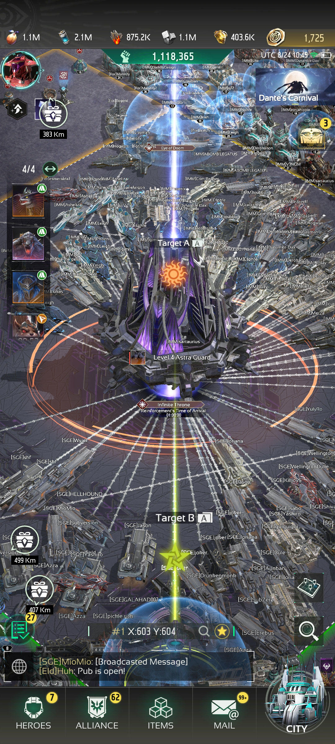 Screenshot of Nexus War: Civilization