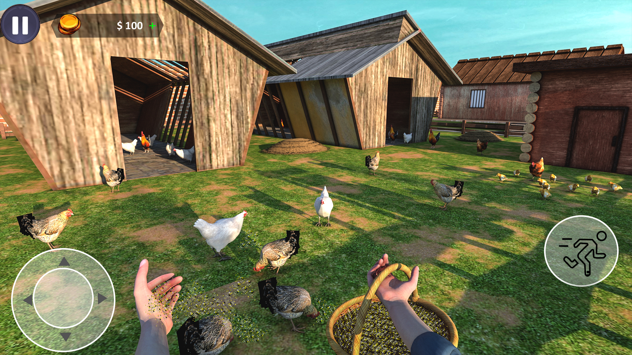 Screenshot 1 of Ranch တိရစ္ဆာန်မွေးမြူရေး Simulator 1.12