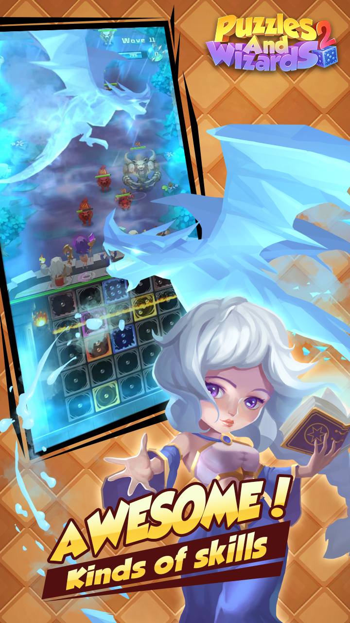 puzzles and wizards screenshot game
