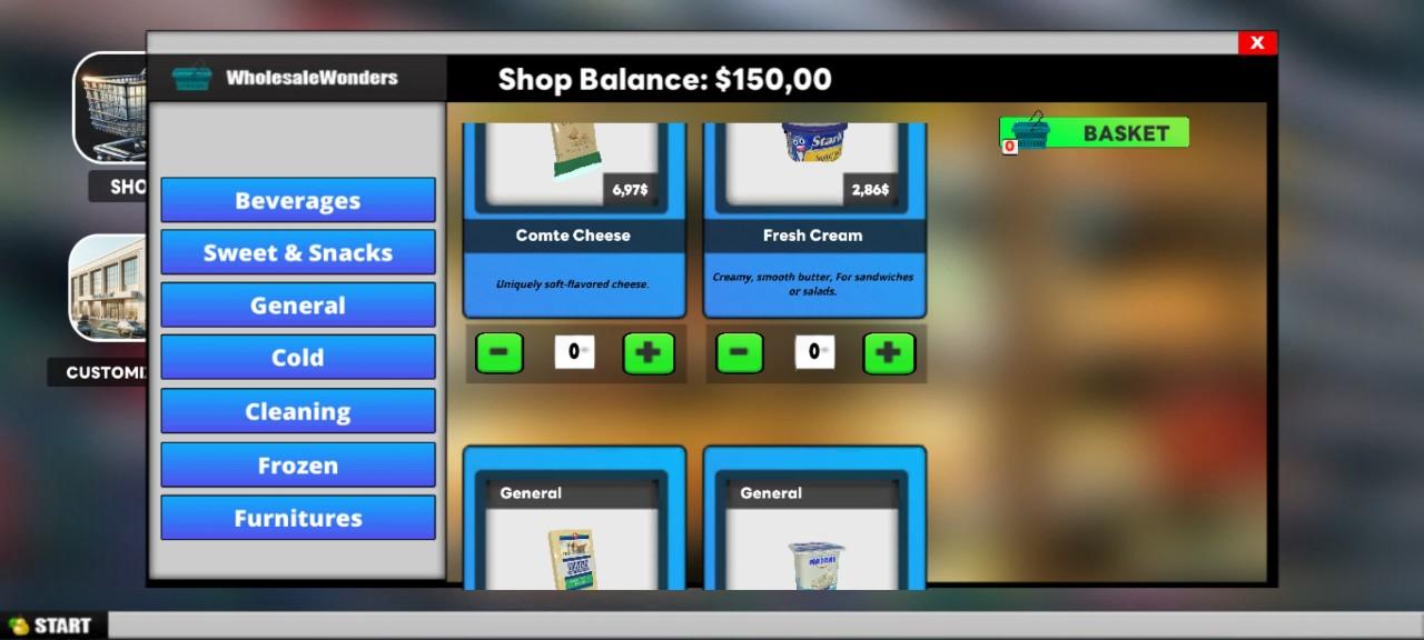 Screenshot 1 of Supermarket Simulator 2024 1.0.0